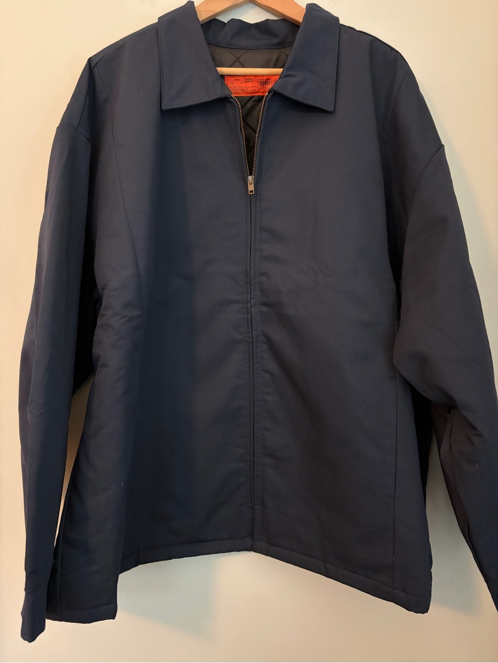 Red Kap JT50NV Insulated Work Jacket 3XL Navy Blue NWOT